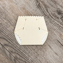 Load image into Gallery viewer, 50 Custom Mini Paper Diapers – Baby Shower Game