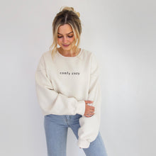 Load image into Gallery viewer, crewneck sweatshirts women's tops sweatshirt fall clothes for women fashion hoodies womans clothing cute crewnecks womens casual crew neck sweater oversized drop shoulder