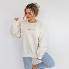 Load image into Gallery viewer, crewneck sweatshirts women&#39;s tops sweatshirt fall clothes for women fashion hoodies womans clothing cute crewnecks womens casual crew neck sweater oversized drop shoulder
